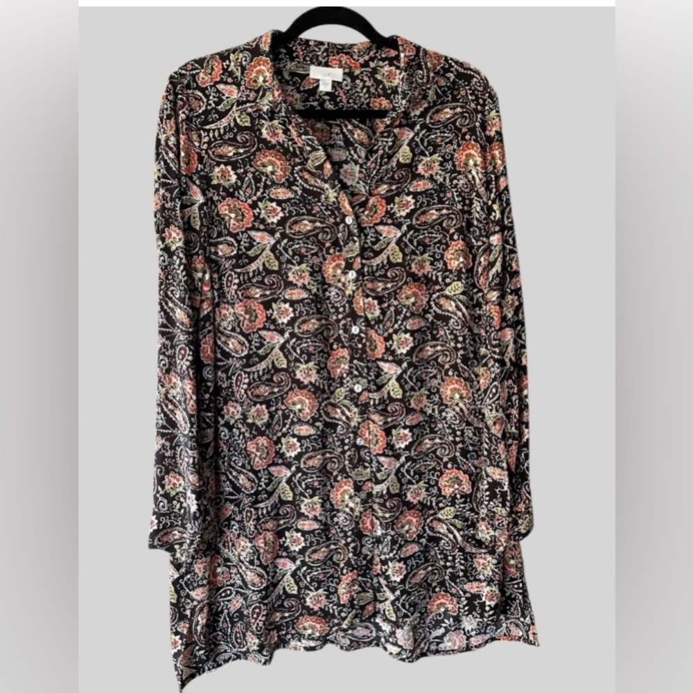 Jjill Paisley Tunic
